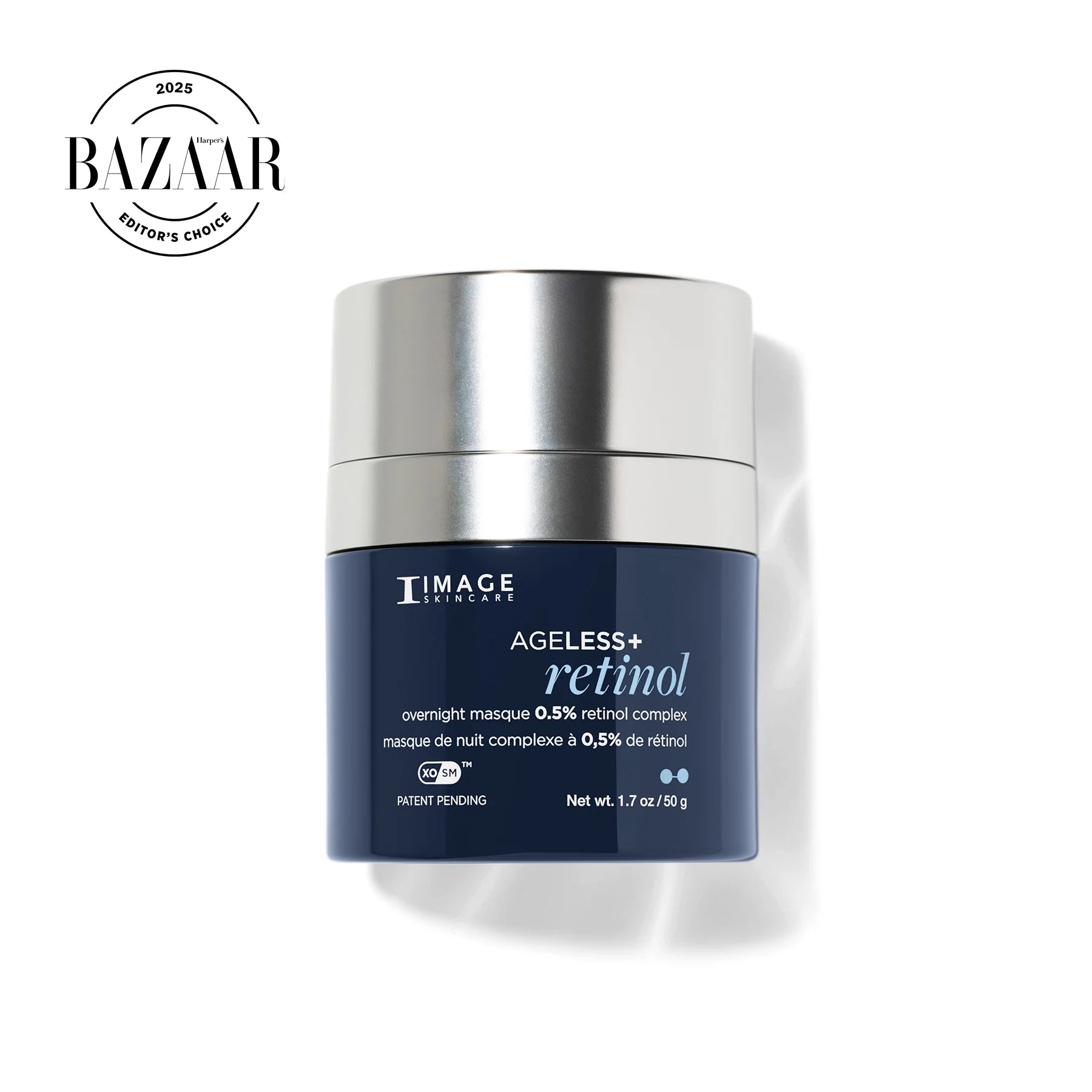 AGELESS+ retinol overnight masque 0.5% retinol complex- Retail Size (1.7 oz/ 50 g)
