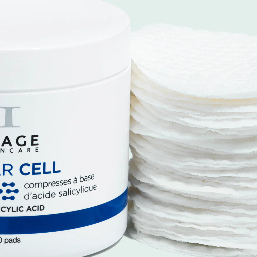 CLEAR CELL salicylic clarifying pads- Retail size (4 oz / 60 pads)