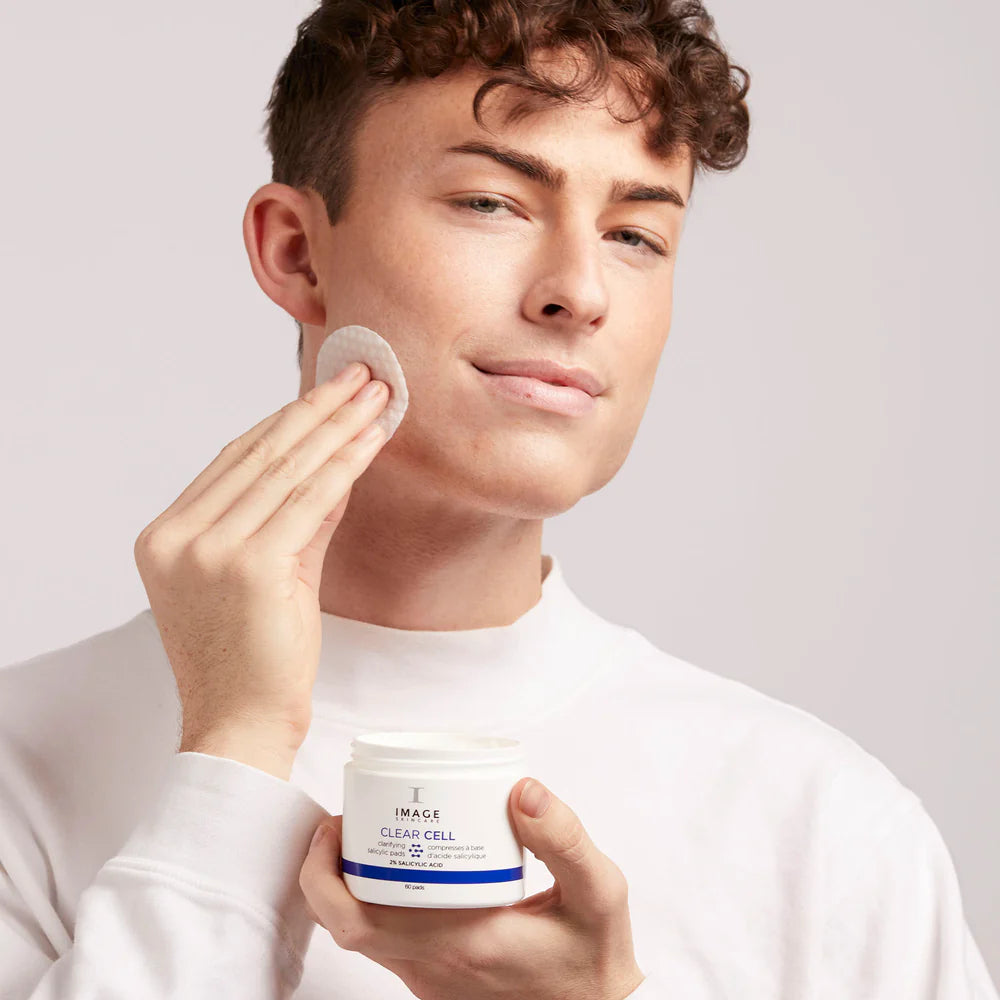 CLEAR CELL salicylic clarifying pads- Retail size (4 oz / 60 pads)