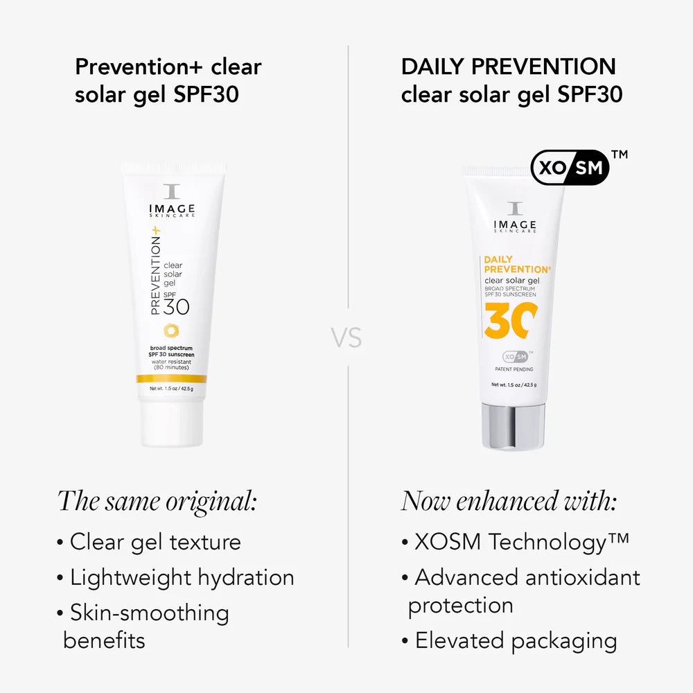 DAILY PREVENTION™ clear solar gel SPF 30- Retail size (1.5 oz / 43.5 g)
